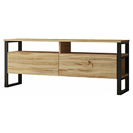 TV-taso Linento Furniture LV11 puukuosi ruskea