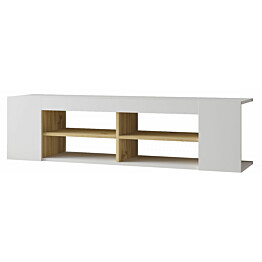 TV-taso Linento Furniture LV13 valkoinen/tammi