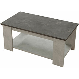 Sohvapöytä Linento Furniture LV15 kivikuosi hopea/antrasiitinharmaa