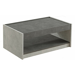 Sohvapöytä Linento Furniture LV16 kivikuosi hopeanharmaa