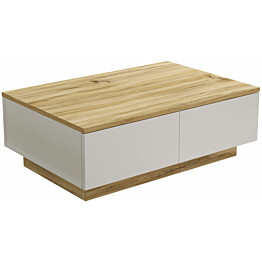 Sohvapöytä Linento Furniture LV17 puukuosi ruskea/valkoinen
