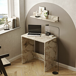 Työpöytä Linento Furniture LE1 marmori beige