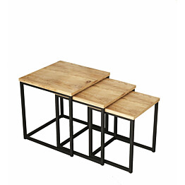 Sarjapöytä Linento Furniture VG7 3-osainen ruskea