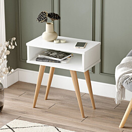 Sivupöytä Linento Furniture VT1 valkoinen