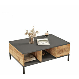 Sohvapöytä Linento Furniture RL2-AA Atlantic Pine/antrasiitti
