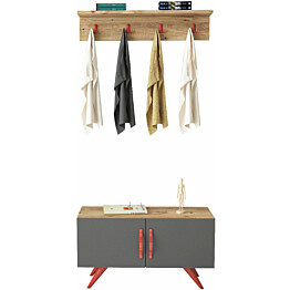 Sivupöytä ja hylly Linento Furniture EC12 eri värejä