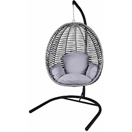 Garden Single Swing Chair Linento Garden Fındık Grey