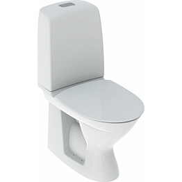 WC-istuin IDO Standard, piilo-S-lukko, 2-huuhtelu, istuinkannella