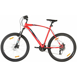 Maastopyörä 21 vaihdetta 29 renkaat 53 cm runko punainen