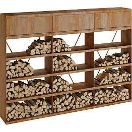 Klapihylly OFYR Wood Storage 300 corten