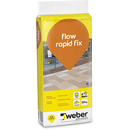Lattialaasti Weber Flow Rapid Fix nopea 20 kg
