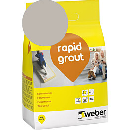 Saumalaasti Weber Rapid Grout 14 Smoke 3 kg