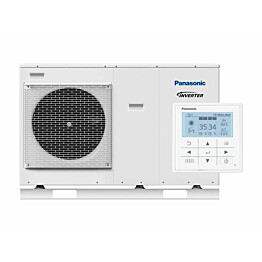Ilma-vesilämpöpumppu Panasonic Aquarea  Monoblock J Series WH-MDC07J3E5, 7kW, ulkoyksikkö