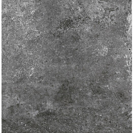 Lattialaatta Pukkila Stonemix Anthracite himmeä sileä 598x598 mm