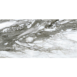 Lattialaatta Pukkila Lush Calacatta renoir kiillotettu sileä 594x1190 mm