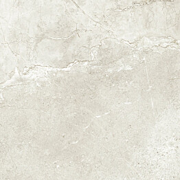 Lattialaatta Pukkila Stone Age White, 59.2x59.2cm, matta