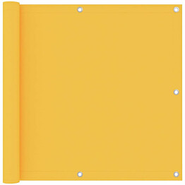 Parvekkeen suoja keltainen 90x300 cm oxford kangas_1