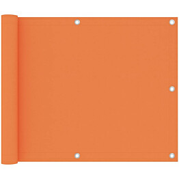 Parvekkeen suoja oranssi 75x500 cm oxford kangas_1