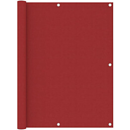 Parvekkeen suoja punainen 120x400 cm oxford kangas_1