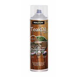 Puunsuoja- ja  hoitoaine Maston Spray Teak Oil Väritön 500 ml
