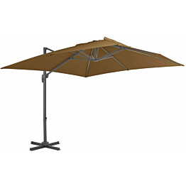 Riippuva aurinkovarjo alumiinipylväällä 300x300cm_1
