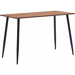 Ruokapöytä ruskea 120x60x75 cm mdf_1