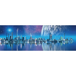 Välitilatarra Dimex Futuristic City 180-350x60cm