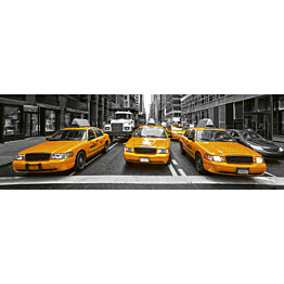 Välitilatarra Dimex Yellow Taxi 180-350x60cm
