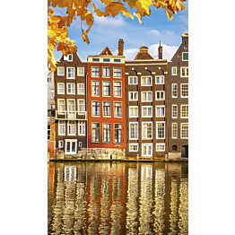 Kuvatapetti Dimex  Houses In Amsterdam  150 x 250 cm