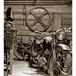 Kuvatapetti Dimex  Vintage Garage 225 x 250 cm
