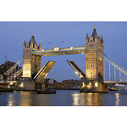 Kuvatapetti Dimex  Tower Bridge Night  375 x 250 cm