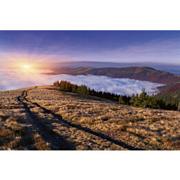 Kuvatapetti Dimex  Sunrise In Mountains  375 x 250 cm