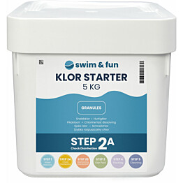 Pikakloori Swim &amp; Fun Klor Starter 5 kg, jauhe