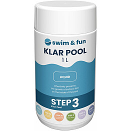 Levänestoaine Swim &amp; Fun KlarPool 1 l