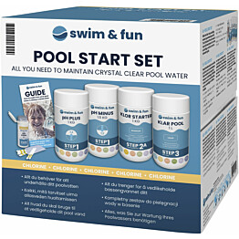 Vedenhoitosetti Swim &amp; Fun Pool Start-Set