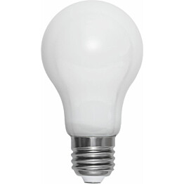 LED-lamppu Star Trading Opaque Filament 375-41-1 Ø60x109mm, E27, opaali, 8W, 2700K, 800lm, himmennettävä
