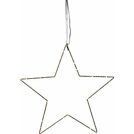 LED-valokoriste Star Trading Mira 45x45 cm tähti musta