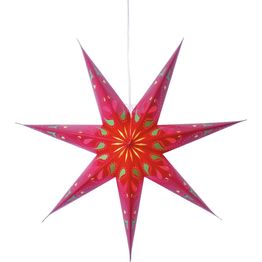 Paperitähti Star Trading Siri Ø700mm punainen