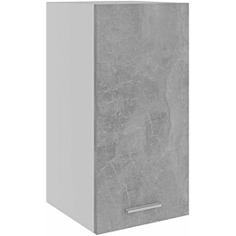 Seinäkaappi betoninharmaa 29,5x31x60 cm lastulevy_1