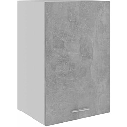 Seinäkaappi betoninharmaa 39,5x31x60 cm lastulevy_1