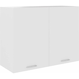 Seinäkaappi valkoinen 80x31x60 cm lastulevy_1