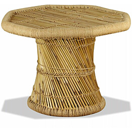 Sohvapöytä bambu kahdeksankulmio 60x60x45 cm_1