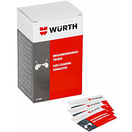 Suojalasien puhdistusliina Würth 100 kpl_1