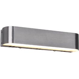 Seinävalaisin Trio WiZ Adriana LED harjattu teräs RGBW