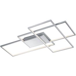 Kattovalaisin Trio WiZ Thiago LED 115cm harjattu teräs RGBW