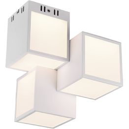 Kattovalaisin Trio WiZ Oscar LED 30cm mattavalkoinen RGBW