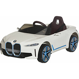 Lasten sähköauto Fineprice BMW i4 12V valkoinen