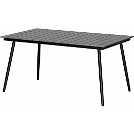 Ruokapöytä 4Living Riina 150cm harmaa/musta