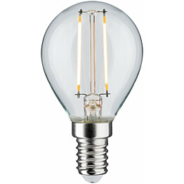 LED-lamppu Paulmann Drop, E14, 250lm, 2.7W, 2700K, filamentti, himmennettävä, kirkas