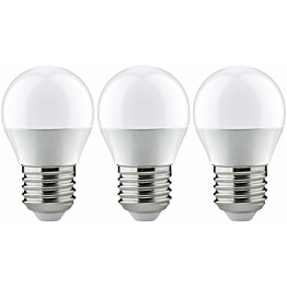 LED-lamppu Paulmann Drop, E27, 250lm, 3.5W, 2700K, opaali, 3kpl
